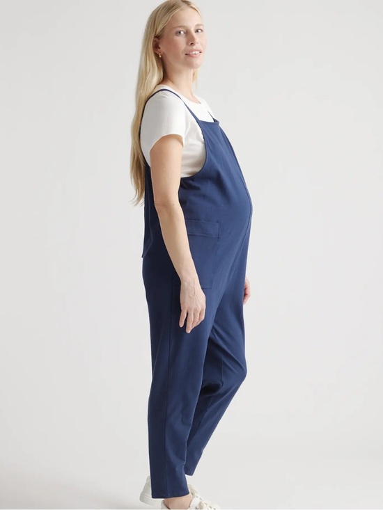 Quince Pants - NWT Quince Organic Cotton Maternity Overalls Size XS